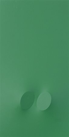 SIMETI TURI Alcamo 05/08/1929Due ovali in verde, 1982acrilico su tela...