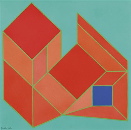 PERILLI ACHILLE Roma 28/01/1927Arriva l'alba, 2007tecnica mista su tela cm....