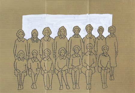 BERRUTI VALERIO Alba (CN) 1977Summertime, 2005tecnica mista su cartone...