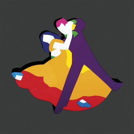 LODOLA MARCO Dorno (PV) 04/04/1955Balleriniperspex + neon (luminosa da...