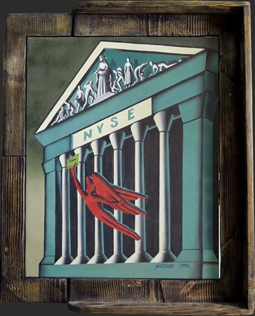 KOSTABI MARK Los Angeles 27/11/1960Heaven pays no dividends, 1996olio su tela...