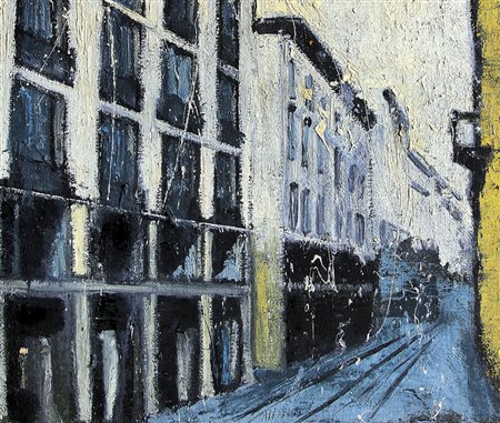 ALIOTO MASSIMILIANO Brindisi 06/05/1972Luce sulla città, 2005olio su tela cm...