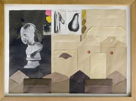 POZZATI CONCETTO Vò Vecchio (PD) 01/12/1935Senza titolo, 1976tecnica mista e...