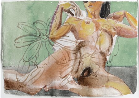 SALLE DAVID Norman (Oklahoma) 1952Senza titolo, (2003)acquerello su carta cm...