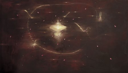 GALLIANI OMAR Montecchio Emilia (RE) 30/10/1954Festino celeste, 1987olio su...