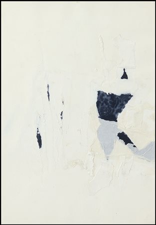 CINTOLI CLAUDIO 1935 - 1978Senza titolo, 1958collage su carta cm 50x35,...