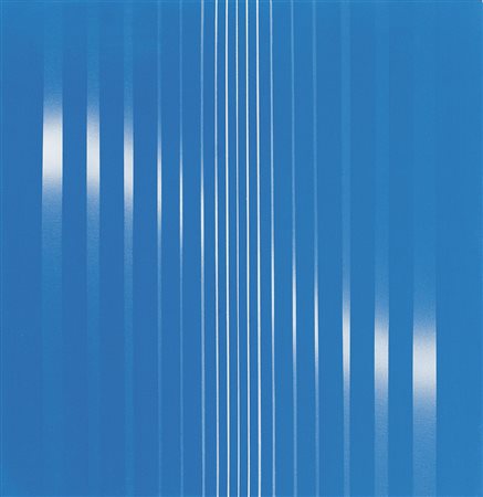 FINZI ENNIO Venezia 1931Luce-Vibrazione, 1971-2013 acrilici su tela cm 50x50,...