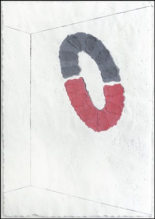 PINELLI PINO Catania 01/10/1938Senza titolo, 1990pittura su carta cm 98x68,...