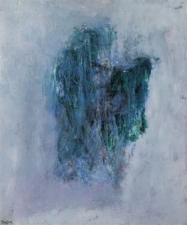 FASCE GIANFRANCO Genova 16/04/1927 - 2003Senza titolo, 1958olio su tela cm...