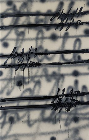 RAPETTI ALFREDO Milano 1961Parole notturne, 2005tecnica mista su tela cm...