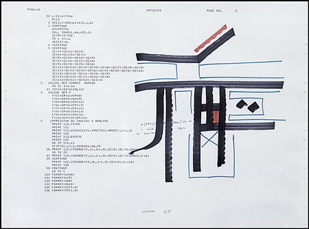 MUNARI BRUNO Milano 1907 - Milano 30/09/1998Scrittura illegibile di un popolo...