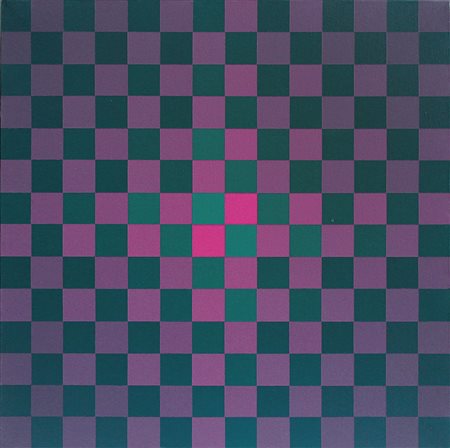 DEMARCO HUGO Buenos Aires 1932 - Parigi 1995Couleur, 1981acrilici su tela cm...