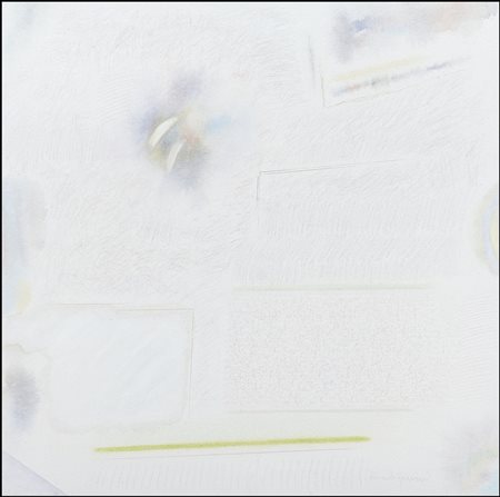 GUARNERI RICCARDO Firenze 12/09/1933Con mano e dita, 1997 acrilici su tela cm...