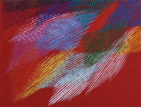 DORAZIO PIERO Roma 28/06/1927 - Todi 17/05/2005Minival II, 1982olio su tela...