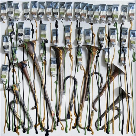 ARMAN FERNANDEZ Nizza 1928 - New York 22/10/2005Senza titolo,...