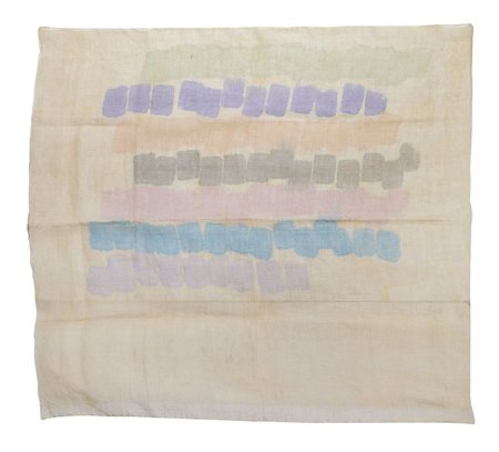 GRIFFA GIORGIO Torino 29/03/1936Senza titolo, 1971acrilici su tela di juta cm...