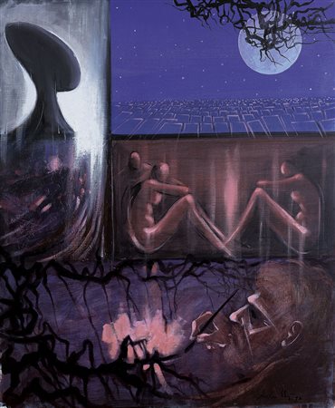 PEVERELLI CESARE Milano 30/05/1922 - Parigi 10/03/2000Le peintre et ses...