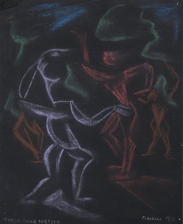 CIACELLI ARTURO Arnara (FR) 28/05/1883 - Venezia 28/07/1966Danza nella...