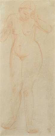 SEMEGHINI PIO Quistello (MN) 31/01/1878 - Verona 11/03/1964Nudo di donna,...