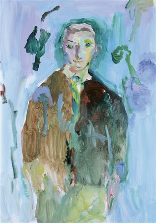 TRECCANI ERNESTO Milano 26/08/1920 - Milano 27/11/2009Giovane, anni '70olio...