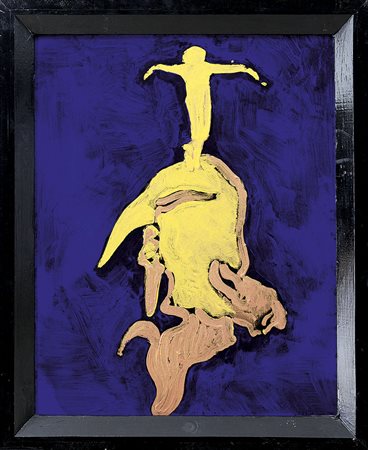 PISANI VETTOR Bari 14/06/1934 - 22/08/2011Senza titolo,acrilici su cartone...