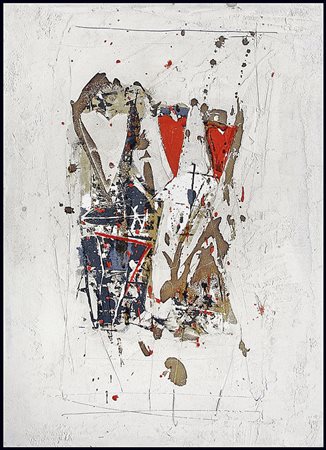 CELIBERTI GIORGIO Udine 19/11/1929Emozioni per un incontro, 1997affresco su...