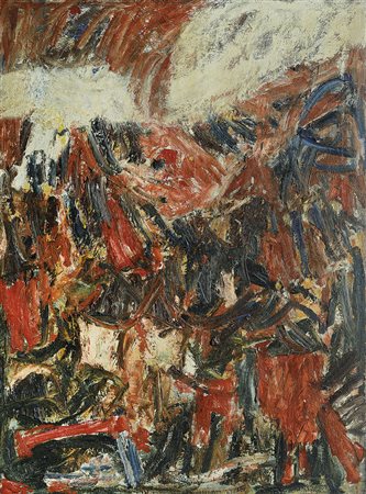 GIUNNI PIERO Villa Cortese (MI) 08/12/1912 - 2001Pesaggio toscano, 1961olio...