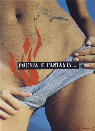 MARCUCCI LUCIA Firenze 29/07/1933Poesia visiva "Poesia e fantasia",...