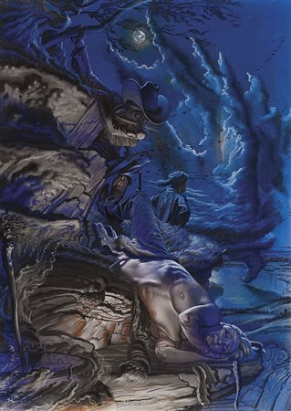 VERLATO NICOLA Verona 1965A midsummer night's dream...., 2006olio su tela cm...