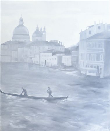 MONTESANO GIANMARCO Torino 21/06/1949Venedig, 2007olio su tela cm 90x75,5;...