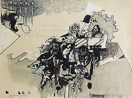 FERRONI GIANFRANCO Livorno 22/02/1927 - Bergamo 12/05/2001Giardino di...