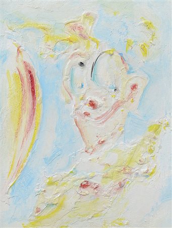 STRADONE GIOVANNI Nola (NA) 10/11/1911 - Roma 06/02/1981Pagliaccio, 1967olio...