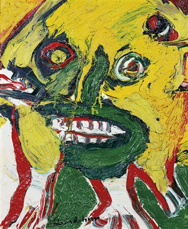 LINDSTROM BENGT Stoccolma 1925 - Njurunda 30/01/2008L'élu, (1969)olio su tela...