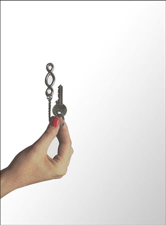 PISTOLETTO MICHELANGELO Biella (VC) 25/06/1933Chiavi in mano - Terzo...