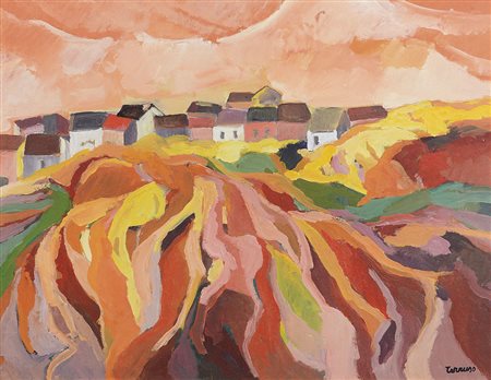 TERRUSO SAVERIO Monreale (PA) 11/01/1939 - Milano 03/03/2003Paesaggio...