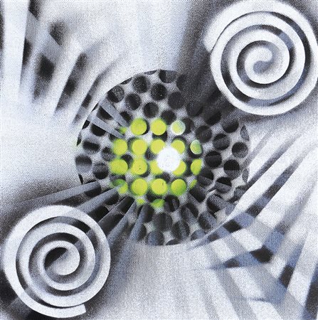 BALDESSARI GUIDO Venezia 1938Cosmo Antico, 2013acrilici su tela cm 30x30,...