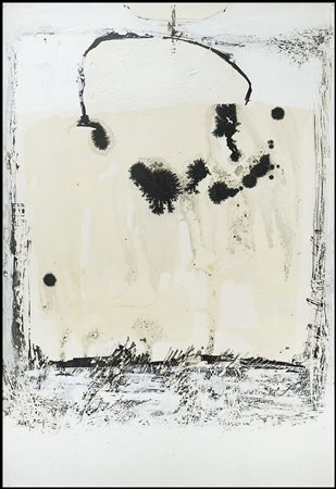 CINTOLI CLAUDIO 1935 - 1978Contro Figure, 1959tecnica mista su cartoncino cm...