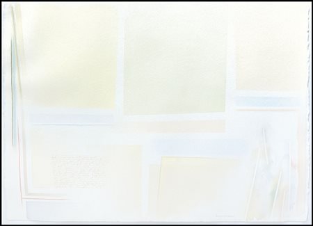 GUARNERI RICCARDO Firenze 12/09/1933Campi gialli, 2007tecnica mista su...