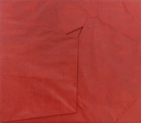 BERLINGERI CESARE Cittanova (RC) 06/03/1948Piegato rosso, 2003tecnica mista...