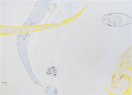 RACITI MARIO Milano 19/04/1934Luogo di spiritelli 4, 1968olio su tela cm...