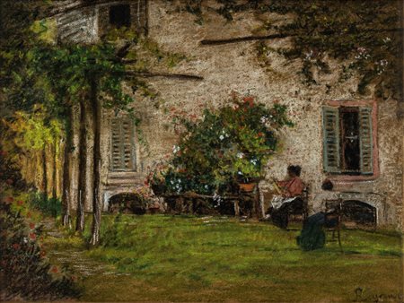 Figure in giardino