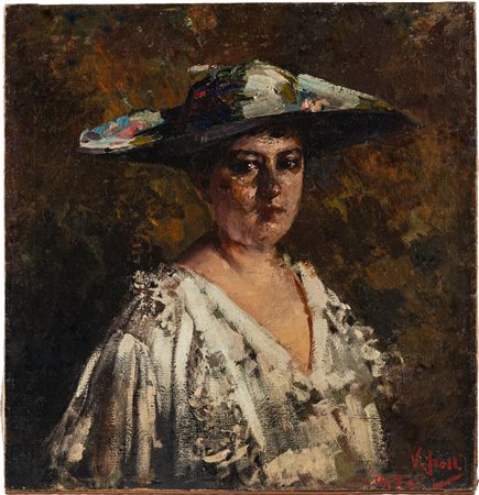 Ritratto di donna con cappello