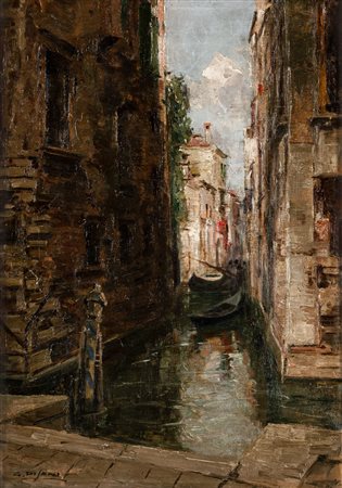 Veduta di canale a Venezia