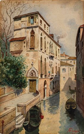 Veduta di canale a Venezia
