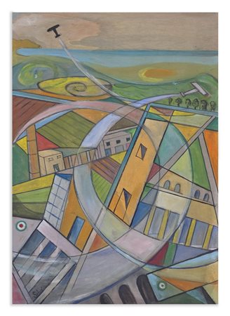 SIBO' (BOSSI PIERLUIGI) (1907 - 2000) - SENZA TITOLO .