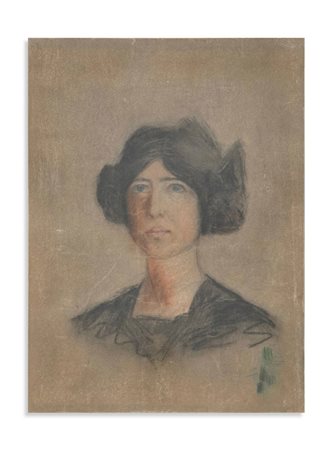 OPPI UBALDO (1889 - 1942) - RITRATTO DELLA MOGLIE (c.1922).