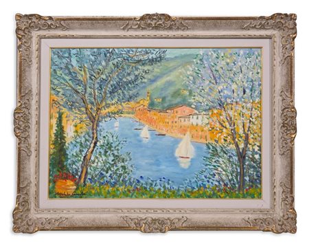 CASCELLA MICHELE (1892 - 1989) - PORTOFINO (1980-1988).