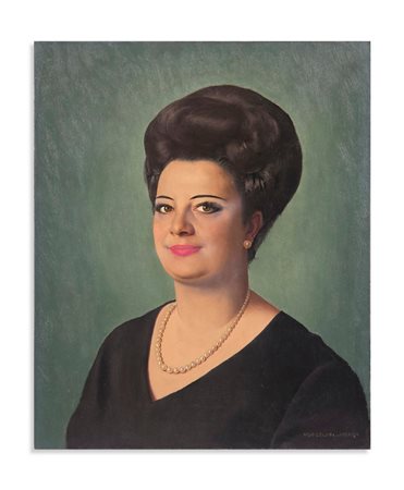 CELADA DA VIRGILIO UGO (1895 - 1995) - RITRATTO DI GIULIA .