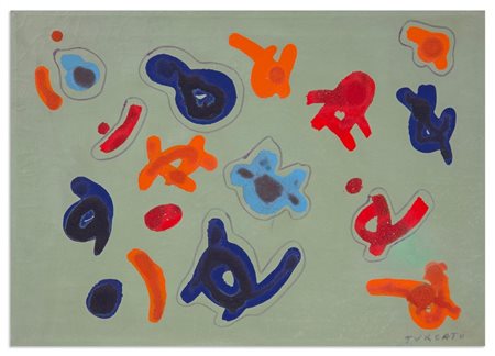 TURCATO GIULIO (1912 - 1995) - ORME.