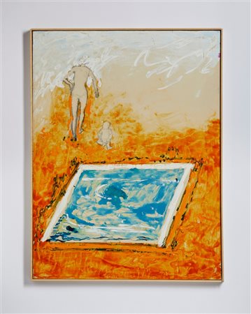 SCHIFANO MARIO (1934 - 1998) - PISCINA.